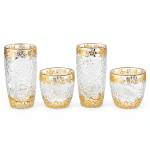 Heavy Gold Noquette Mug and Tea Set - Image 2