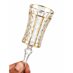 طقم Glass دايموند خطوط مدهب 6 قطع - Image 4