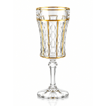 طقم Glass دايموند خطوط مدهب 6 قطع - Image 3