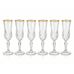 طقم Glass اوبراطويل شفة دهب كريستال بوهيمي - Image 2