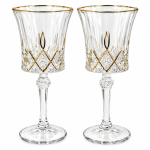 طقم Glass اوبرا مدهب كريستال بوهيمي - Image 3