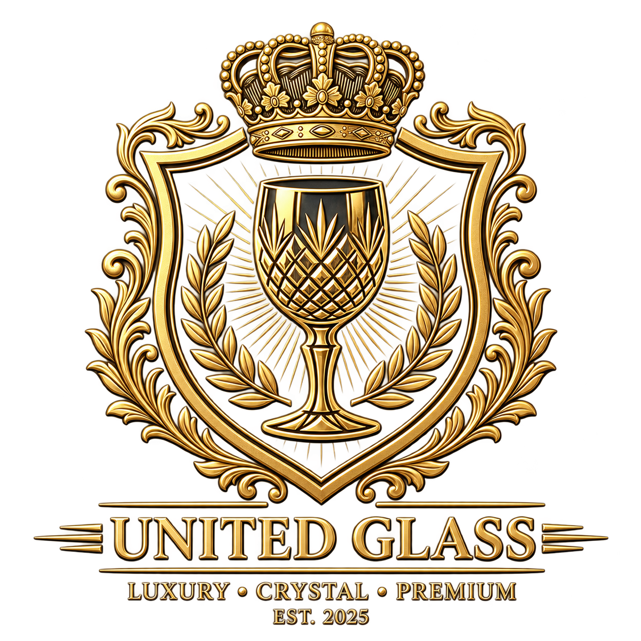 UNITED GLASS — الشعار